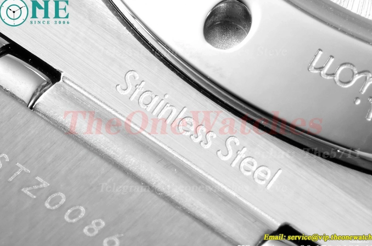 SS Constellation Textured ORF 39mm SS A8800 Dial White 0213